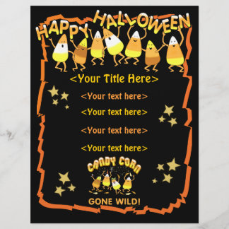 Prospectus 21,6 Cm X 24,94 Cm Halloween personnalisé affaires ou personnel