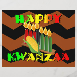 PROSPECTUS 21,6 CM X 24,94 CM HEUREUX KWANZAA
