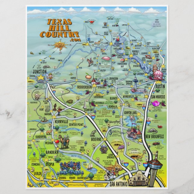 Prospectus 21,6 Cm X 24,94 Cm Hill Country Flyers (Devant)