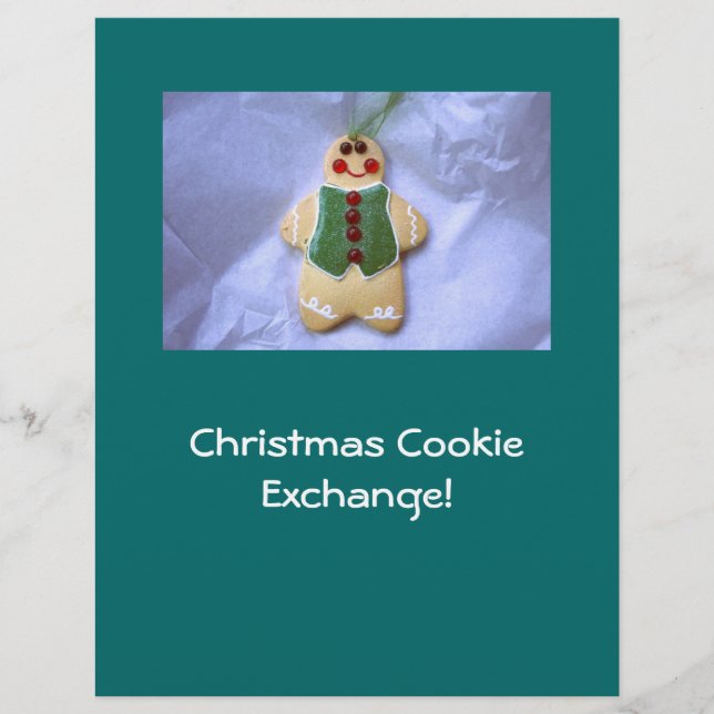 Prospectus 21,6 Cm X 24,94 Cm Homme de pain d'épices (Devant)