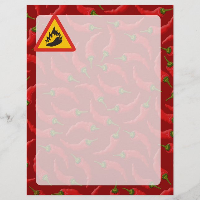 Prospectus 21,6 Cm X 24,94 Cm Hot pepper danger (Devant)