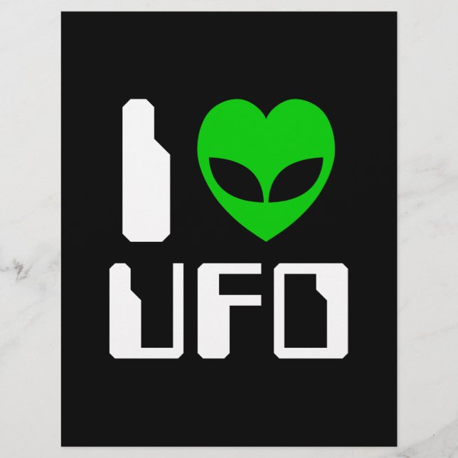 Prospectus 21,6 Cm X 24,94 Cm I Alien Heart UFO (Devant)