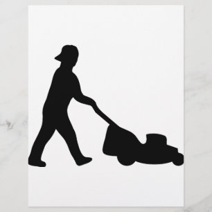 Prospectus 21,6 Cm X 24,94 Cm icône tondeuse à gazon