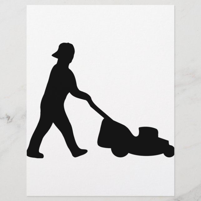 Prospectus 21,6 Cm X 24,94 Cm icône tondeuse à gazon (Devant)