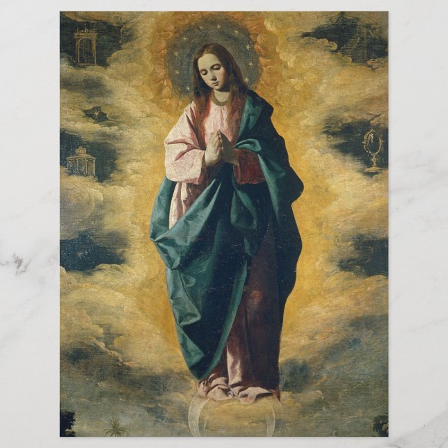 Prospectus 21,6 Cm X 24,94 Cm 'Immaculée Conception' (Devant)