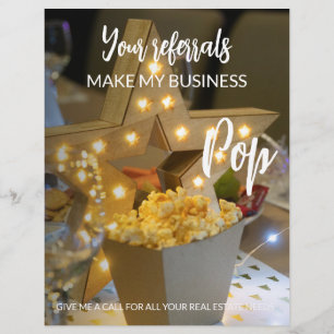 Prospectus 21,6 Cm X 24,94 Cm Immobilier Vos références Faire de Mon Business Po