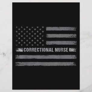 Prospectus 21,6 Cm X 24,94 Cm Infirmière correctionnelle États-Unis Indicateur S