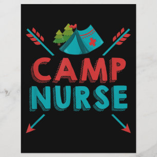 Prospectus 21,6 Cm X 24,94 Cm Infirmière de camp infirmière infirmière infirmièr