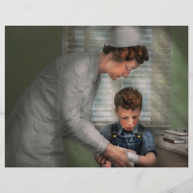 Prospectus 21,6 Cm X 24,94 Cm Infirmière - Esprits de guérison 1939 (Devant)