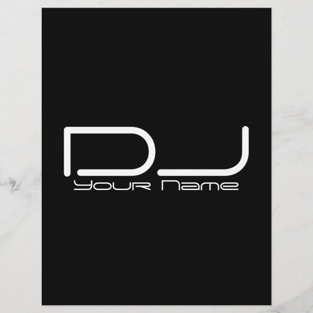 Prospectus 21,6 Cm X 24,94 Cm Insecte du DJ (Devant)