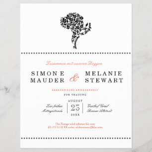 Prospectus 21,6 Cm X 24,94 Cm Invitation de Flyer Deutsche Doggen Illustration