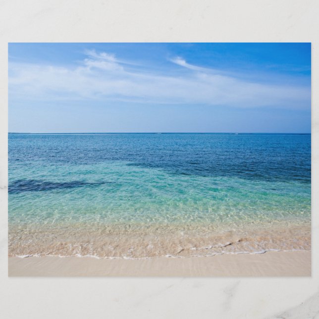 Prospectus 21,6 Cm X 24,94 Cm Jamaïque Beach (Devant)