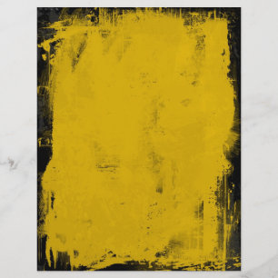 Prospectus 21,6 Cm X 24,94 Cm jaune grunge