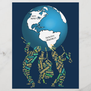 Prospectus 21,6 Cm X 24,94 Cm Jazz Band