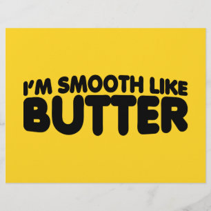 Prospectus 21,6 Cm X 24,94 Cm Je suis lisse comme du beurre