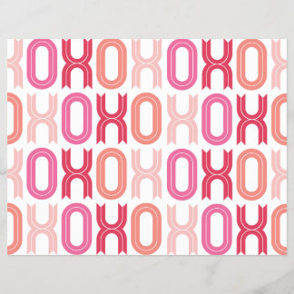 Prospectus 21,6 Cm X 24,94 Cm Jeu de papier peint de décoration de la fête de la