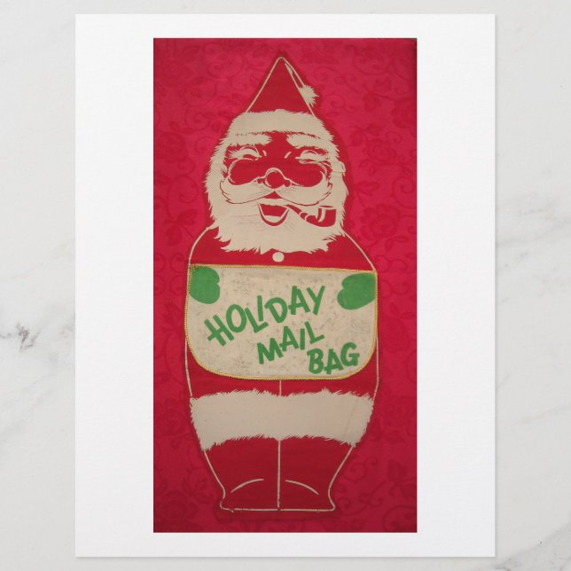 Prospectus 21,6 Cm X 24,94 Cm Joyeux Noël Père Noël (Devant)