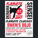 Prospectus 21,6 Cm X 24,94 Cm Karate Design, Karate Class Publicité<br><div class="desc">Karate Design,  Karate Class Publicité Flyers Par Le Magasin Carte de visite.</div>