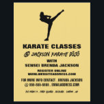 Prospectus 21,6 Cm X 24,94 Cm Karate Silhouette, Karate Class Publicité<br><div class="desc">Karate Silhouette,  Karate Class Publicité Flyers Par Le Magasin Carte de visite.</div>
