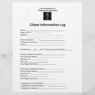 Prospectus 21,6 Cm X 24,94 Cm L.W.H. Properties, LLC. Journal des informations d