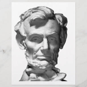 Prospectus 21,6 Cm X 24,94 Cm La série MUSEUM Artiste jGibney Lincoln 2002 N&B