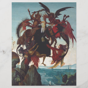 Prospectus 21,6 Cm X 24,94 Cm La Tentation de saint Antoine par Michelangelo
