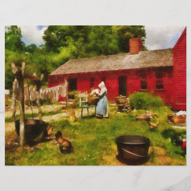 Prospectus 21,6 Cm X 24,94 Cm Lave-linge - Vieux Lave-linge (Devant)