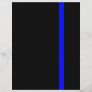Prospectus 21,6 Cm X 24,94 Cm Le Décor Symbolique De Ligne Bleue Mince