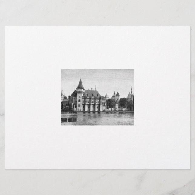 Prospectus 21,6 Cm X 24,94 Cm Les châteaux (Devant)