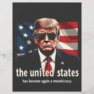 Prospectus 21,6 Cm X 24,94 Cm Les Etats-Unis sont à nouveau devenus une méritocr
