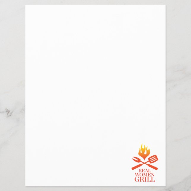 Prospectus 21,6 Cm X 24,94 Cm Les vraies femmes grillent (Devant)