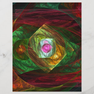 Prospectus 21,6 Cm X 24,94 Cm Liaisons dynamiques Flyer d'art Abstrait