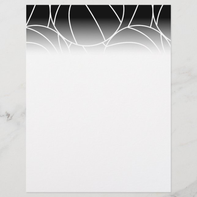 Prospectus 21,6 Cm X 24,94 Cm Lignes de basketball (Devant)