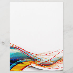 Prospectus 21,6 Cm X 24,94 Cm Lignes d'ondes Science et technologie modernes Per