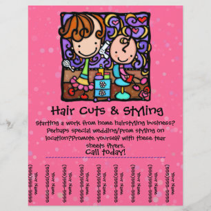 Prospectus 21,6 Cm X 24,94 Cm LittleGirlie styliste travaillant à la maison! ROS