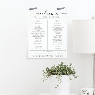 Prospectus 21,6 Cm X 24,94 Cm Location de vacances Guide de bienvenue Règles de