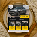 Prospectus 21,6 Cm X 24,94 Cm Location de voiture Business Jaune noir<br><div class="desc">Faites la promotion de votre entreprise de lavage et de location de voitures avec ce prospectus audacieux et professionnel, conçu pour mettre en valeur votre marque et vos services avec impact. En haut, présentez le nom de votre entreprise sur une photo de votre choix, parfaite pour montrer votre emplacement, votre...</div>