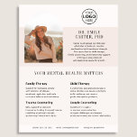 Prospectus 21,6 Cm X 24,94 Cm Logo de thérapie psychologique Flyer rose discret<br><div class="desc">Mettez en valeur votre pratique de santé mentale avec ce flyer élégant et entièrement personnalisable - parfait pour les psychologues, les thérapeutes et les conseillers. Les tons rose pâle et le design minimaliste dégagent une atmosphère chaleureuse et de confiance, tandis que la mise en page structurée met en avant votre...</div>