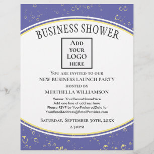 Prospectus 21,6 Cm X 24,94 Cm LOGO Élégant pour les nouvelles entreprises