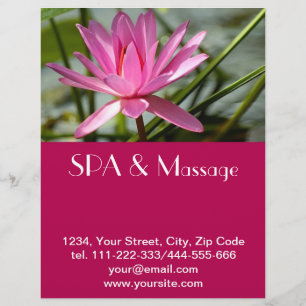 Prospectus 21,6 Cm X 24,94 Cm Lotus rose