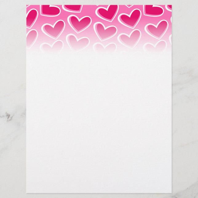 Prospectus 21,6 Cm X 24,94 Cm Love hearts (Devant)