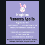 Prospectus 21,6 Cm X 24,94 Cm Magic Rabbit, Magicien Publicité<br><div class="desc">Magic Rabbit,  Magicien Publicité Flyers Par Le Magasin Carte de visite.</div>