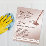 Prospectus 21,6 Cm X 24,94 Cm Maid Cleanhouse Sparkling Rose Gold<br><div class="desc">Maid Cleanhouse Sparkling Rose Gold</div>