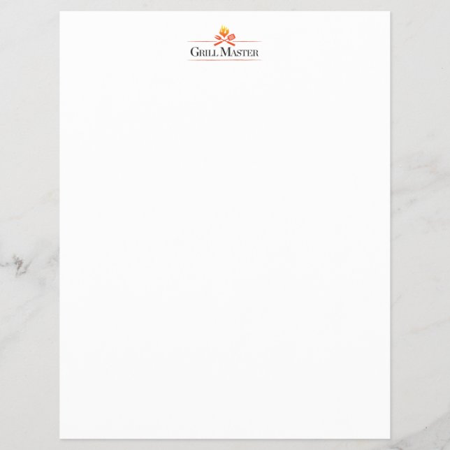 Prospectus 21,6 Cm X 24,94 Cm Maître des grillades (Devant)