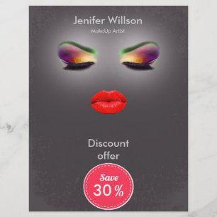 Prospectus 21,6 Cm X 24,94 Cm Makeup Artist Discount Offer