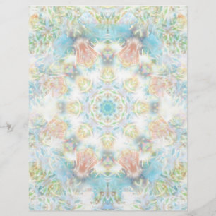 Prospectus 21,6 Cm X 24,94 Cm Mandala Pastel Flower