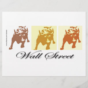 Prospectus 21,6 Cm X 24,94 Cm Marché de Wall Street
