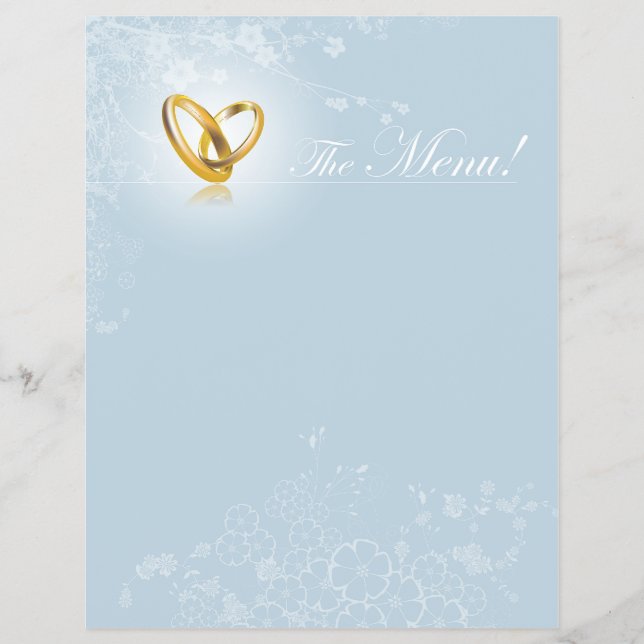 Prospectus 21,6 Cm X 24,94 Cm Mariage (Devant)