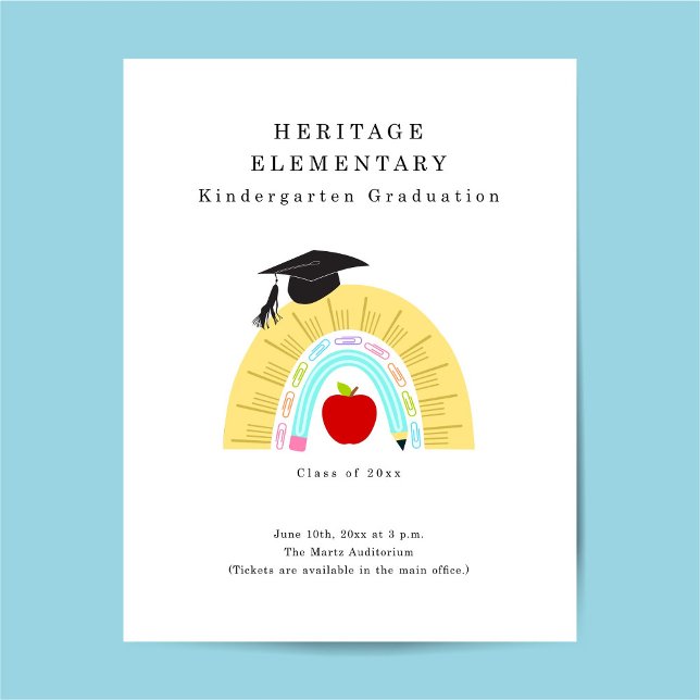 Prospectus 21,6 Cm X 24,94 Cm Maternelle pré-maternelle (Créateur téléchargé)