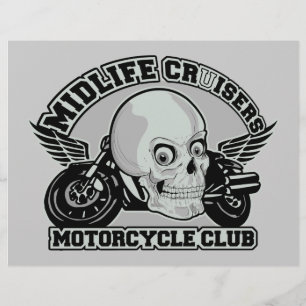 Prospectus 21,6 Cm X 24,94 Cm MC Midlife Cruisers flyers personnalisés